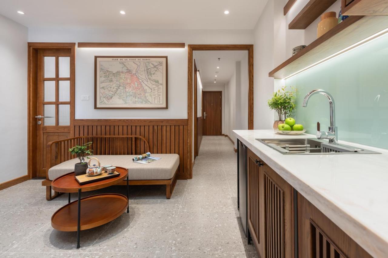 Le Parfum Apartment And Hotel Hanoi Esterno foto